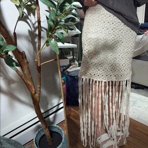 POL Crochet skirt